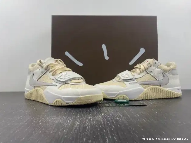Official Maikesneakers JORDAN X TRAVIS SCOTT CHECK THE FZ8117-003 CUT 0517